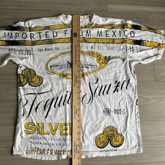 VINTAGE‎ Men’s Sauza Tequila T-shirt - Size Large - Imported From Mexico VTG - Picture 3 of 6